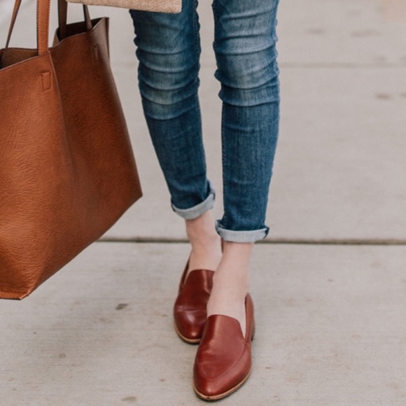 Madewell Shoes - Madewell The Frances Loafer Burnished Mahogany 7.5